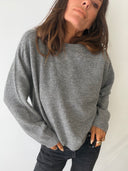 Jumper 1234 Cashmere Crew Mid Grey