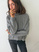 Jumper 1234 Cashmere Crew Mid Grey