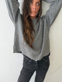 Jumper 1234 Cashmere Crew Mid Grey
