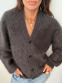 Bellerose DATURA ANGORA-BLEND CARDIGAN pirate