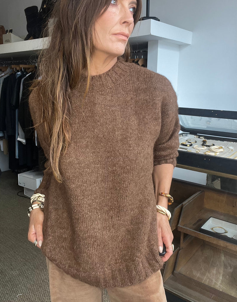 Masscob Edna Sweater in Chestnut