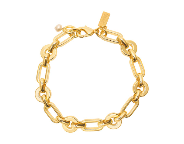 Talis Chains Chunky Link Bracelet - Gold