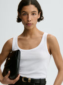 By Malene Birger Dali Organic Cotton Vest White