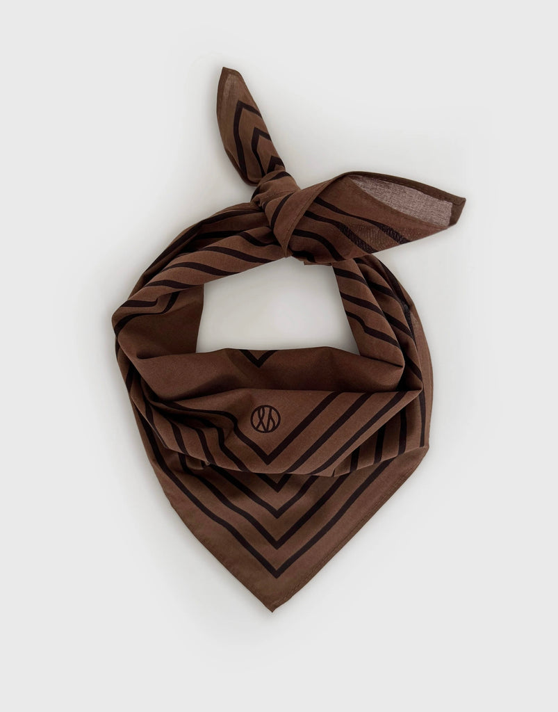 Lescarf Cotton Mocha Scarf
