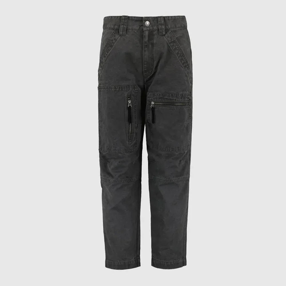 Isabel Marant Kelyane Washed Black Pants
