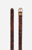 Vanessa Bruno Python print Belt
