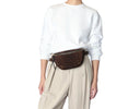 Jérôme Dreyfuss Imprimé Léopard Naturel Split Suede Belt Bag