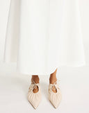 By Malene Birger Masey Kitten Heels Ecru