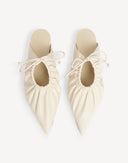 By Malene Birger Masey Kitten Heels Ecru