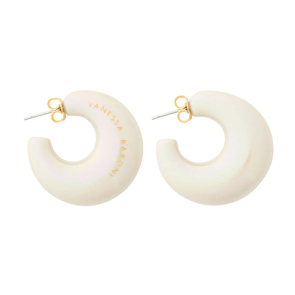 Vanessa Baroni Moon Earrings