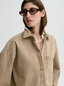 By Malene Birger Dea Oversized Denim Shirt Coconut