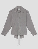 Agolde Theo Shirt in Solene Stripe