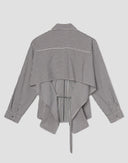 Agolde Theo Shirt in Solene Stripe