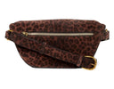 Jérôme Dreyfuss Imprimé Léopard Naturel Split Suede Belt Bag