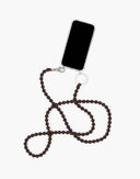 ina.Seifart Phone Necklace Brown