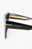 Victoria Beckham Acetate Sunglasses Black