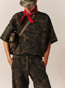 Xirena Romeo Camo Fleece Top