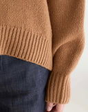 Bellerose AMEVY V-NECK SWEATER camel