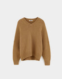 Bellerose AMEVY V-NECK SWEATER camel