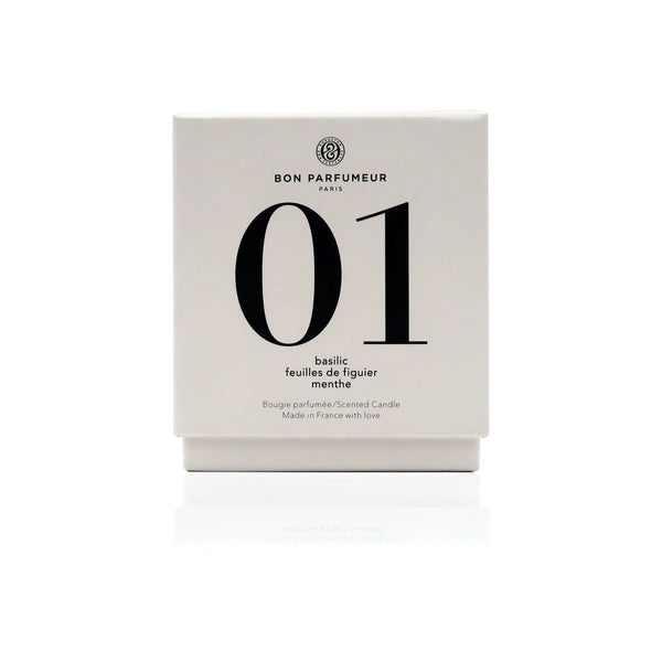 Bon Parfumeur Candle 01 Fig Mint Basil