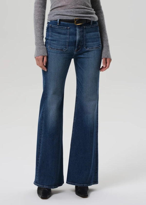 Citizens Of Humanity Kimberley Patch Pocket Flare Jeans