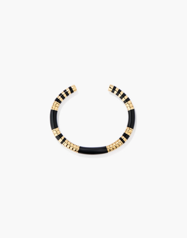 Aurelie Bidermann Postiano Black Snake Bracelet