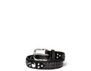 Jerome Dreyfuss Black Studded Belt