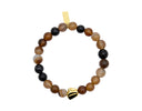 Talis Chains Beaded Bracelet Expresso