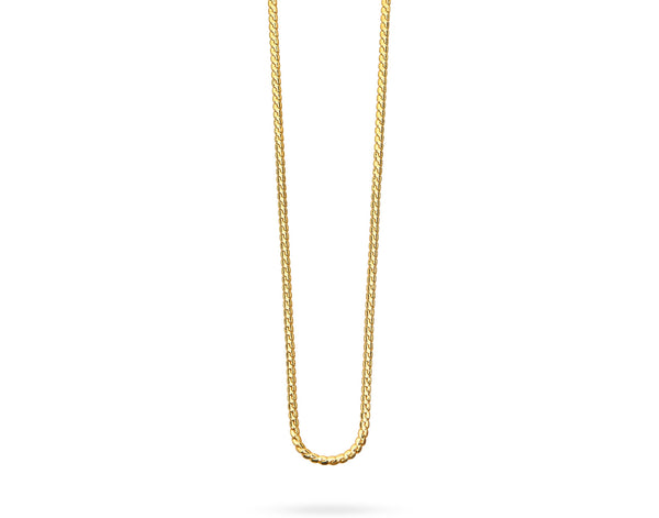 Talis Chains Snake Chain Necklace Long - Gold
