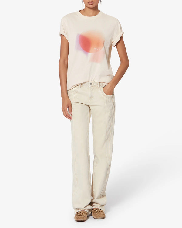ISABEL MARANT Zewel T-Shirt Ecru