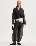 By Malene Birger Lumas silk organza trousers