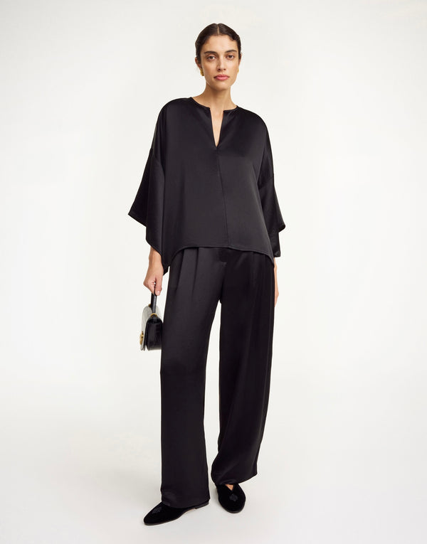 By Malene Birger Cicie Black Blouse