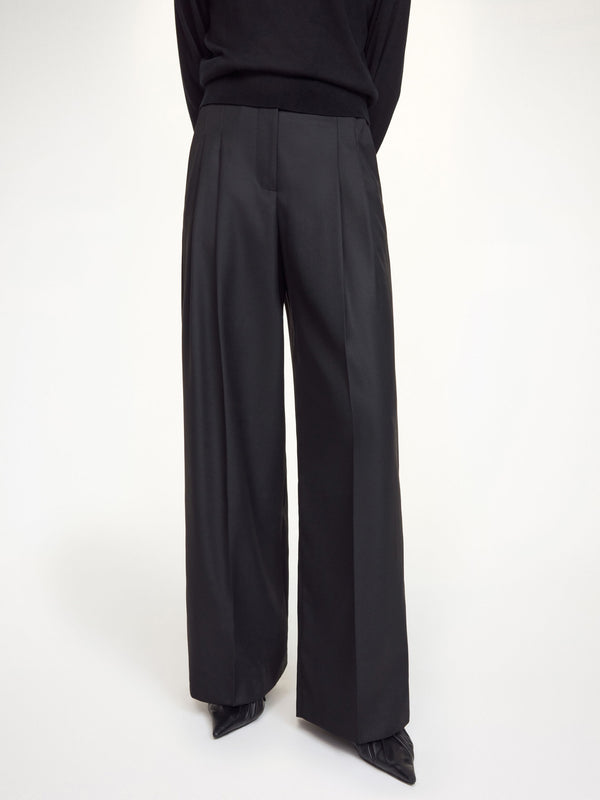 By Malene Birger Cymbaria Black Trousers