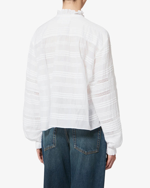 Isabel Marant Peline White Blouse