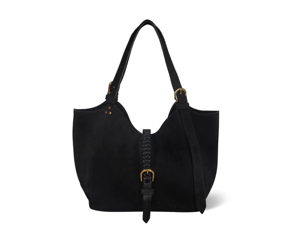 Jérôme Dreyfus Joseph S Tote bag Noir Split Suede