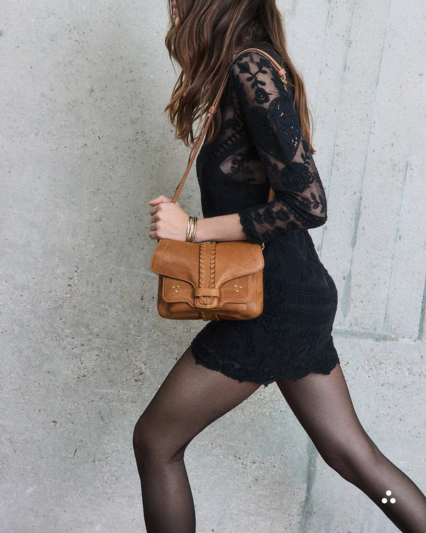 Jérôme Dreyfuss Harry S Bag Camel Lambskin