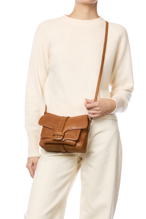 Jérôme Dreyfuss Harry S Bag Camel Lambskin