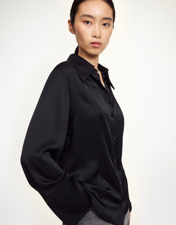 By Malene Birger Rosiannas Satin Shirt