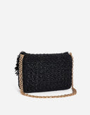 Vanessa Bruno Medium Raffia Moon Bag