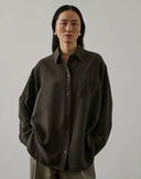 Soeur Francesca Khaki Silk Shirt