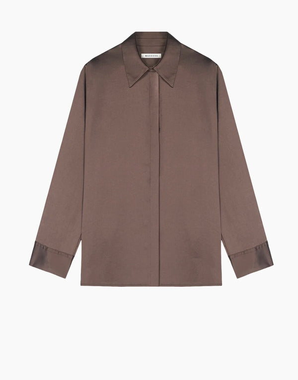 Masscob Laban Havana Silk Shirt