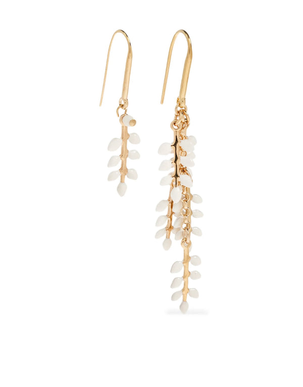 Isabel Marant Leaf Drop Earrings