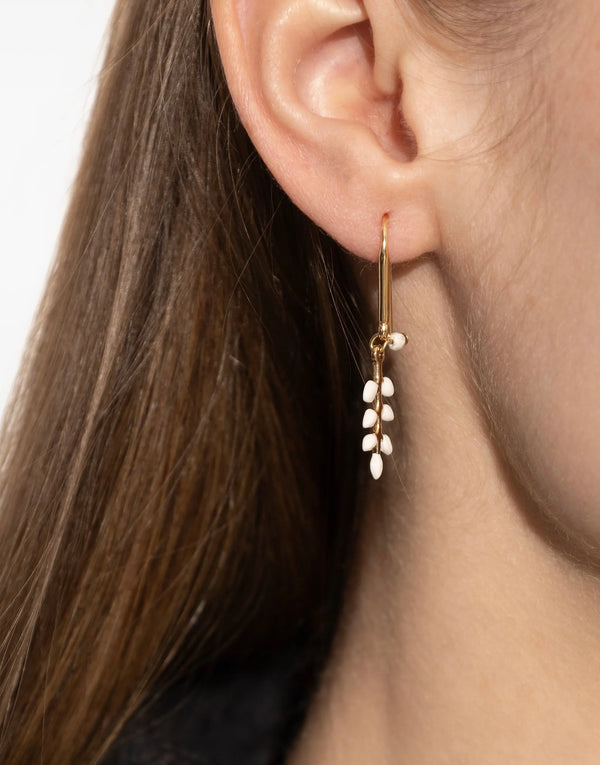 Isabel Marant Leaf Drop Earrings