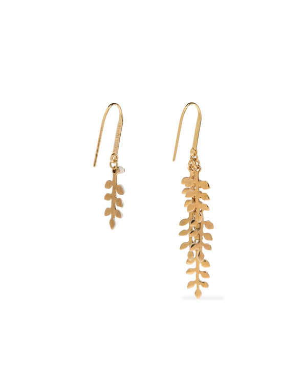 Isabel Marant Leaf Drop Earrings