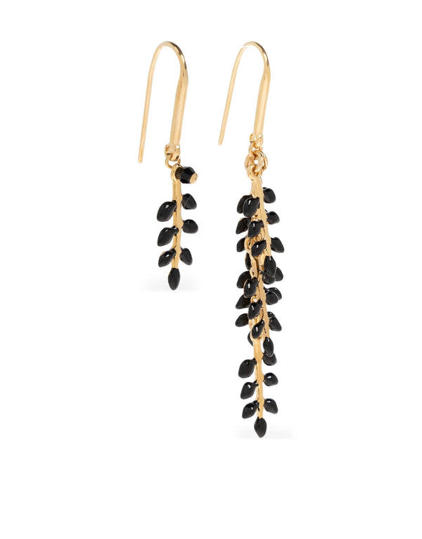 Isabel Marant Leaf Drop Earrings