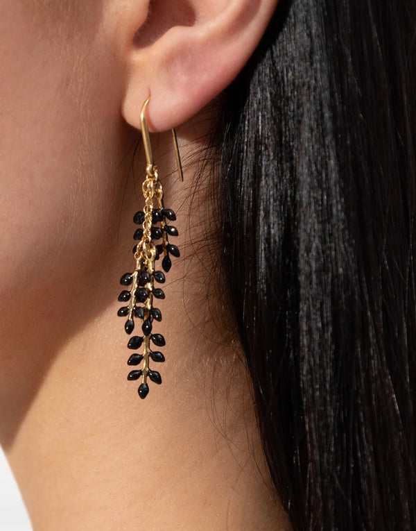 Isabel Marant Leaf Drop Earrings