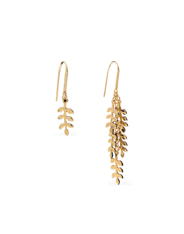 Isabel Marant Leaf Drop Earrings