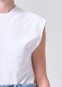 Agolde Corrine White T-Shirt