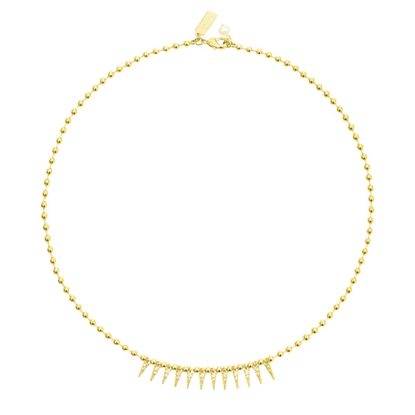 Talis Chains Spike Drop Necklace