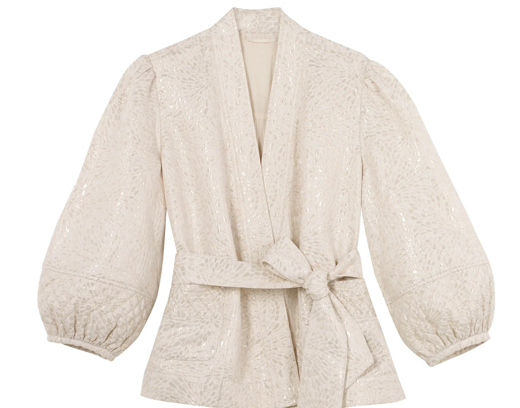 Soller Metallic Jacket By Faune